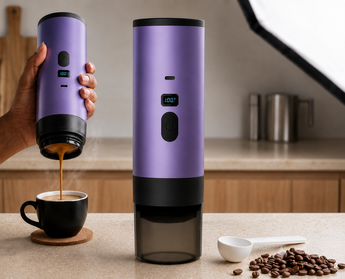 Caffy – Portable Automatic Coffee Maker