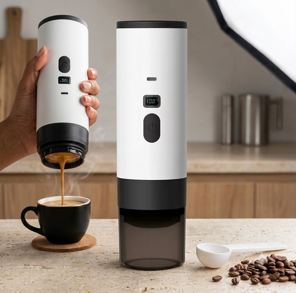 Caffy – Portable Automatic Coffee Maker